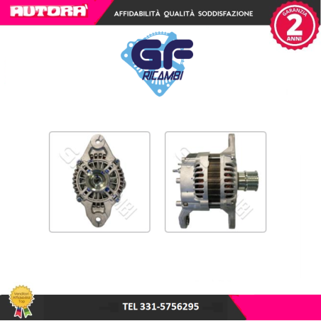 AL0824MI Alternatore (MARCA GF-ORIGINALE MITSUBISHI)..