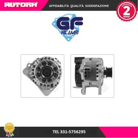 AL1259VA Alternatore (MARCA GF-ORIGINALE VALEO)..