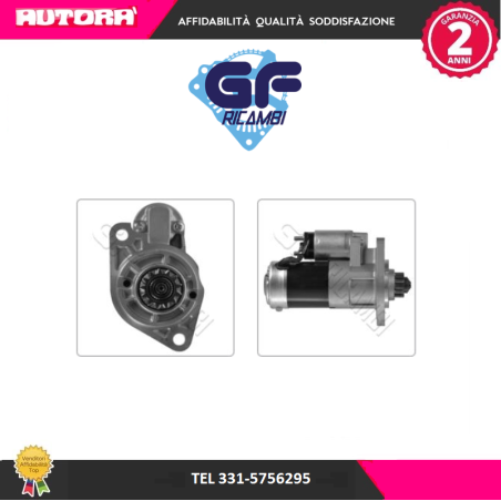 ST1917GE Motorino d'avviamento (MARCA GF)..