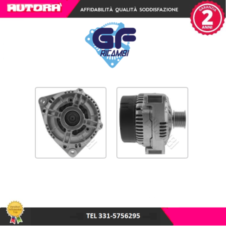AL0956GE Alternatore 110 ampere (MARCA GF)..