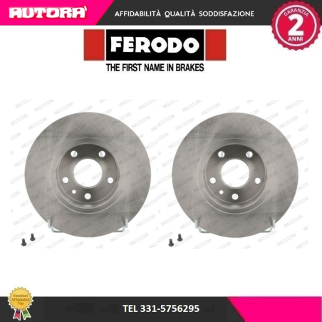 DDF067 Coppia disco freno posteriore 147-156-Stilo-Delta