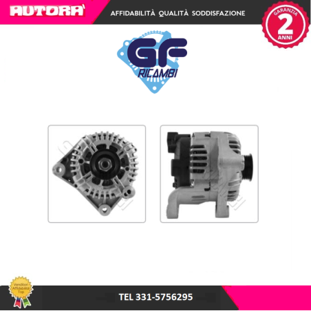AL2727VA Alternatore (MARCA GF-ORIGINALE VALEO)..