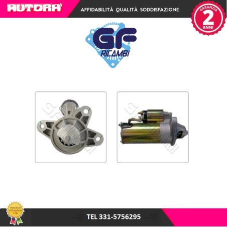 ST1436GE Motorino d'avviamento (MARCA 3 EFFE)..