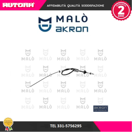 21199 Cavo comando, Comando frizione Renault Clio I (MARCA-MALO')..
