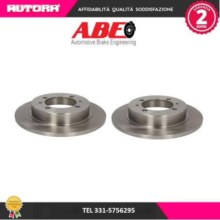 C45019ABE Coppia dischi freno (MARCA ABE)..