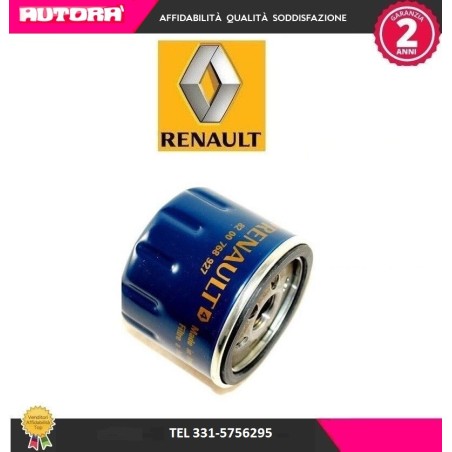 8200768927 Filtro olio (MARCA ORIGINALE-RENAULT)