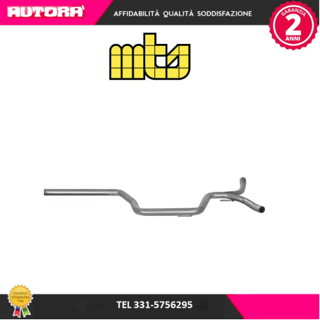 43050 Tubo gas scarico centrale adatto a Alfa Romeo A159 (MARCA MTS)