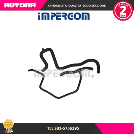 17253 Flessibili riscaldamento per Fiat Panda (169) 1,2 (MARCA IMPERGOM)..
