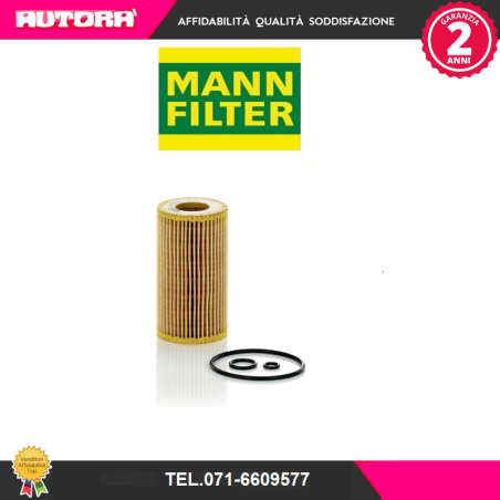 HU7181K Filtro olio (MARCA-MANN FILTER).