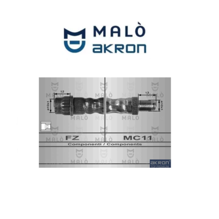 8497 Flessibile del freno anteriore per Renault 21 (MARCA-MALO')..