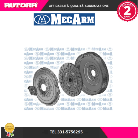 Kit frizione con volano rigido modificato A147-Doblo-Punto-Jtd