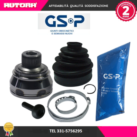 803087 Kit giunto Semiasse lato ruota adatto a Audi (MARCA GSP)..