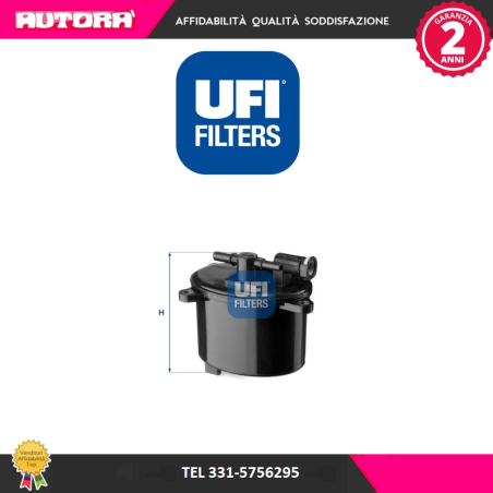 2415600 Filtro carburante (MARCA-UFI FILTER)..