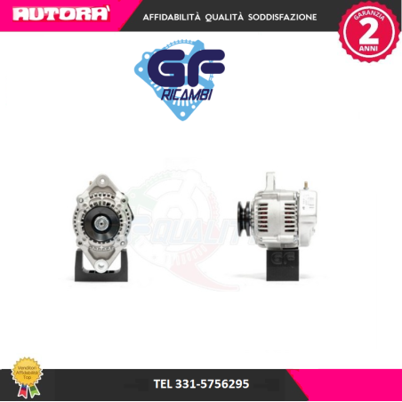 AL0044GE Alternatore Piaggio Porter-Daihatsu (MARCA GF)..