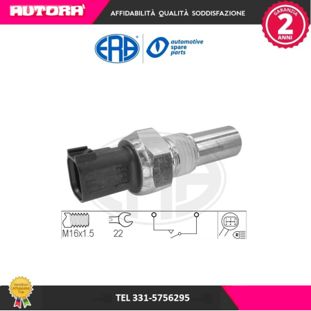 Interruttore, Luce di retromarcia (MARCA ERA)..