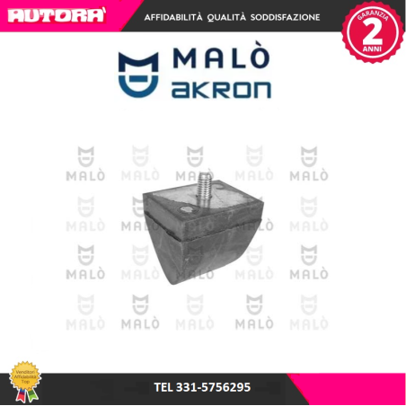 2006 Tampone paracolpo, Sospensione adatto a Fiat 500-126 (MARCA MALO')..