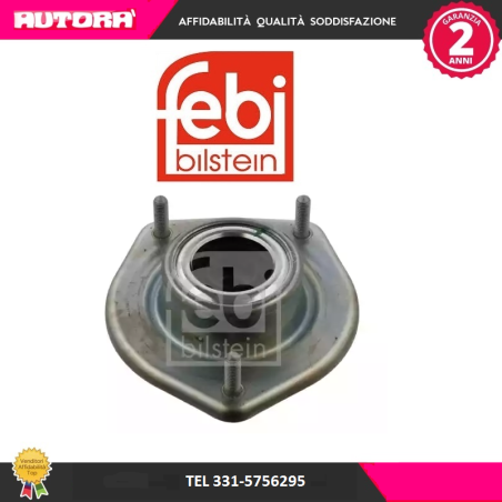 Supporto ammortizzatore a molla anteriore superiore Cinquecento-Seicento  (MARCA-FEBI)..