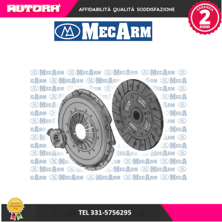 Kit frizione adatto a DR 1.6 (MARCA-MECARM)..