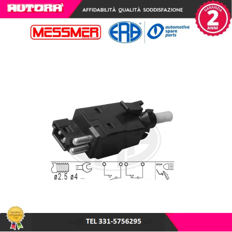 Interruttore luce freno Mercedes 200-190-C-E (MARCA ERA)..