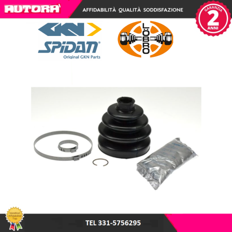 Kit cuffia Semiasse lato ruota (MARCA-LOBRO)..