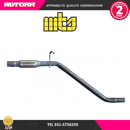 Tubo flessibile centrale adatto a Fiat Panda 900 ie (MARCA MTS)..