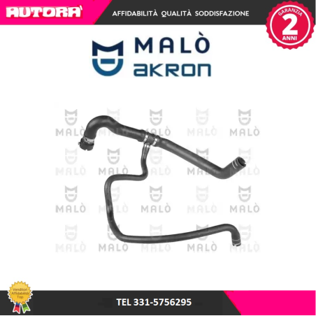 Flessibile radiatore inferiore adatto a Fiat Stilo (MARCA MALO')..