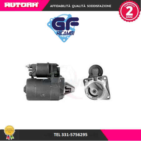 ST0095GE Motorino d'avviamento Panda (141) (MARCA GF)..