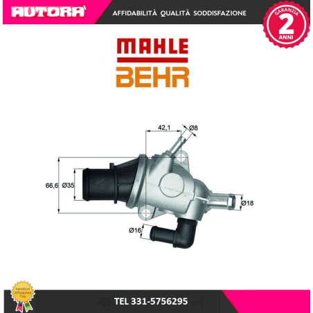 Termostato, Refrigerante (MARCA-BEHR)..