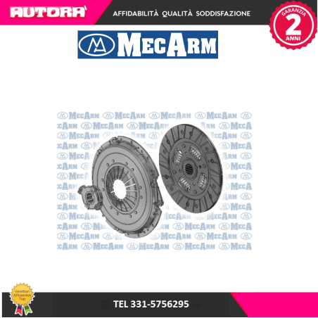 Kit frizione Cinquecento-Panda-Y10 (MARCA MECARM)..