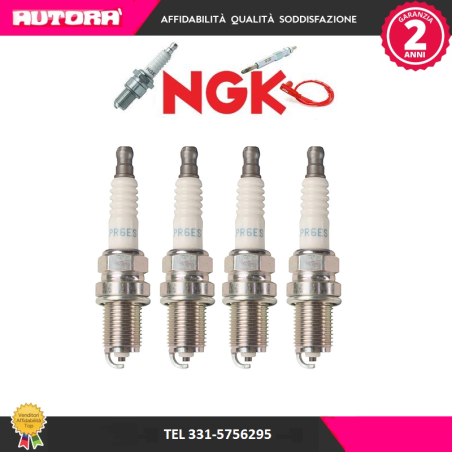 4 Candele accensione BCPR6ES (MARCA-NGK)..