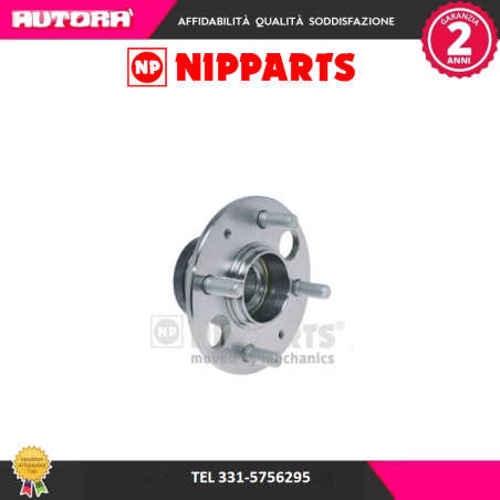 Kit cuscinetto ruota posteriore (MARCA NIPPARTS)..