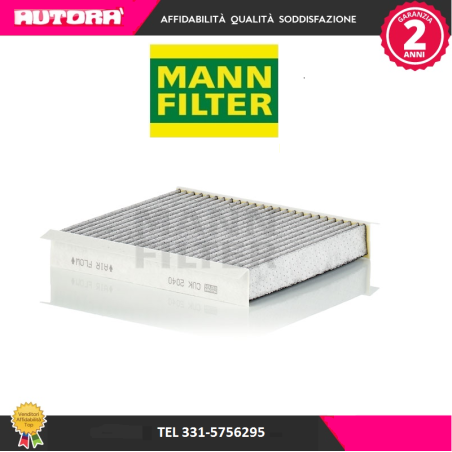Filtro, Aria abitacolo Fiat Doblo-Tipo-Fiorino-Qubo (MARCA MANN FILTER)..