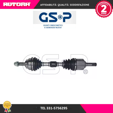 217150 Albero motore/Semiasse anteriore sinistro Alfa Romeo 147 (MARCA GSP)..
