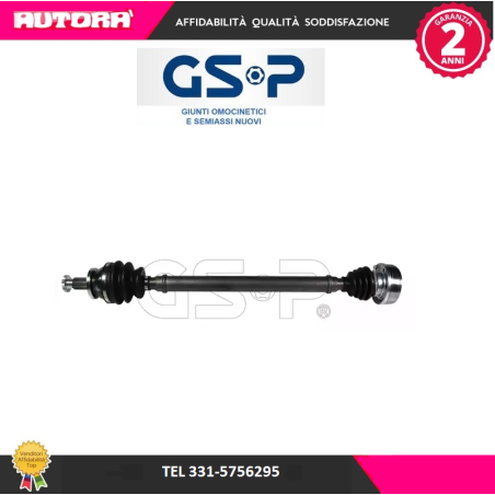 261063 Albero motore/semiasse destro (MARCA GSP)..