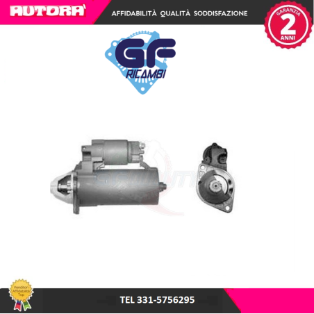 ST0815GE Motorino d'avviamento Mercedes Benz A-B-Vaneo (MARCA GF)..