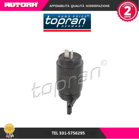 103630 Pompa acqua lavaggio, Pulizia cristalli (MARCA TOPRAN)..