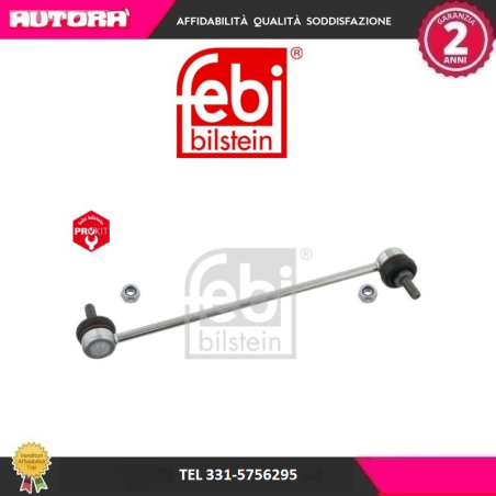 Tirante barra stabilizzatrice adatto a Giulietta-Mito-Grande Punto-500L-Corsa D (MARCA FEBI)..