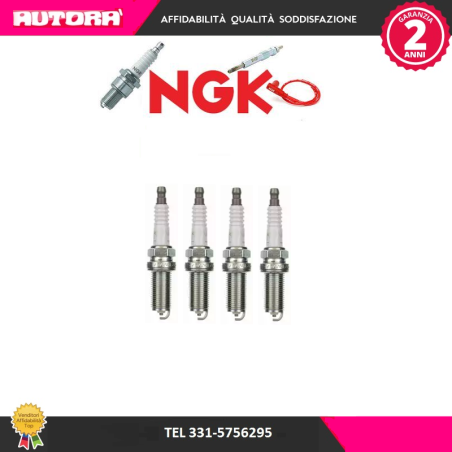 4 Candele accensione LFR5A-11 (MARCA NGK)..
