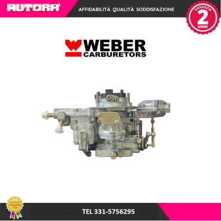 212261001300 Carburatore Fiat 124 Sport coupe 32DHS21 (MARCA WEBER)..