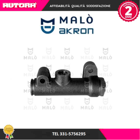 Cilindro maestro del freno adatto a Fiat 600D (MARCA MALO')..