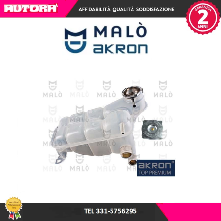 Vaschetta acqua radiatore adatto a Mercedes Benz E (W124)-190 (201) (MARCA MALO')..