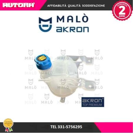 Vaschetta acqua radiatore adatto a Fiat Punto Evo (199) (MARCA MALO')..