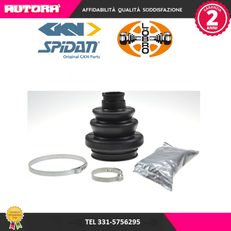 Kit cuffia Semiasse lato cambio Astra G-H-Zafira (MARCA-LOBRO)..