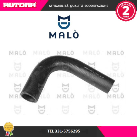 Flessibile radiatore superiore adatto a Alfa Romeo Giulia (MARCA-MALO')