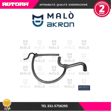 Flessibile radiatore inferiore adatto a Fiat Panda (141) 92 (MARCA-MALO')