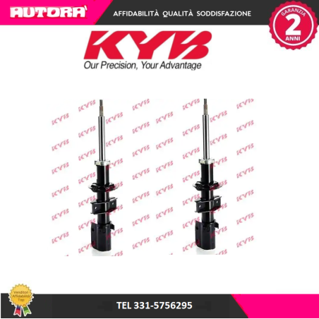 Coppia Ammortizzatori anteriore Panda (141) 4x4 (MARCA KAYABA)..