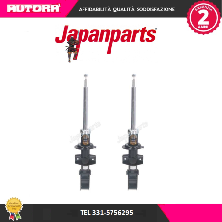 Coppia Ammortizzatori anteriore Panda 4x4 (MARCA-JAPANPARTS)..