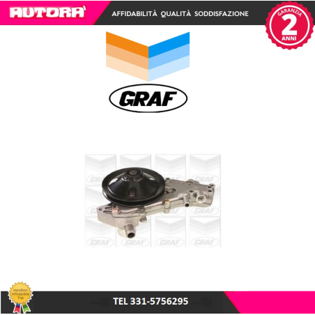 Pompa acqua raffreddamento (MARCA-GRAF)..