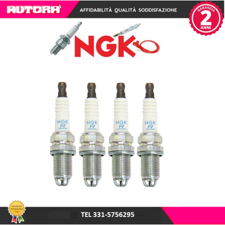 4 Candele accensione BKUR5ET Mercedes E (MARCA NGK)..