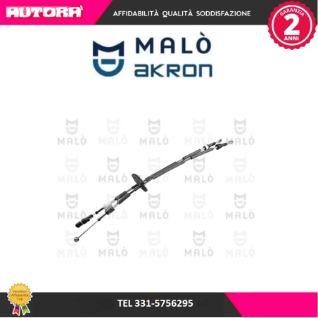 Cavo comando, Cambio manuale adatto a Lancia Ypsilon (312) (MARCA MALO')..